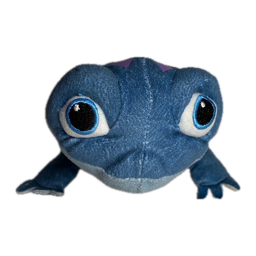 Disney Frozen 2 Bruni Fire Spirit Salamander Blue Plush Toy 10" L - Picture 2 of 8